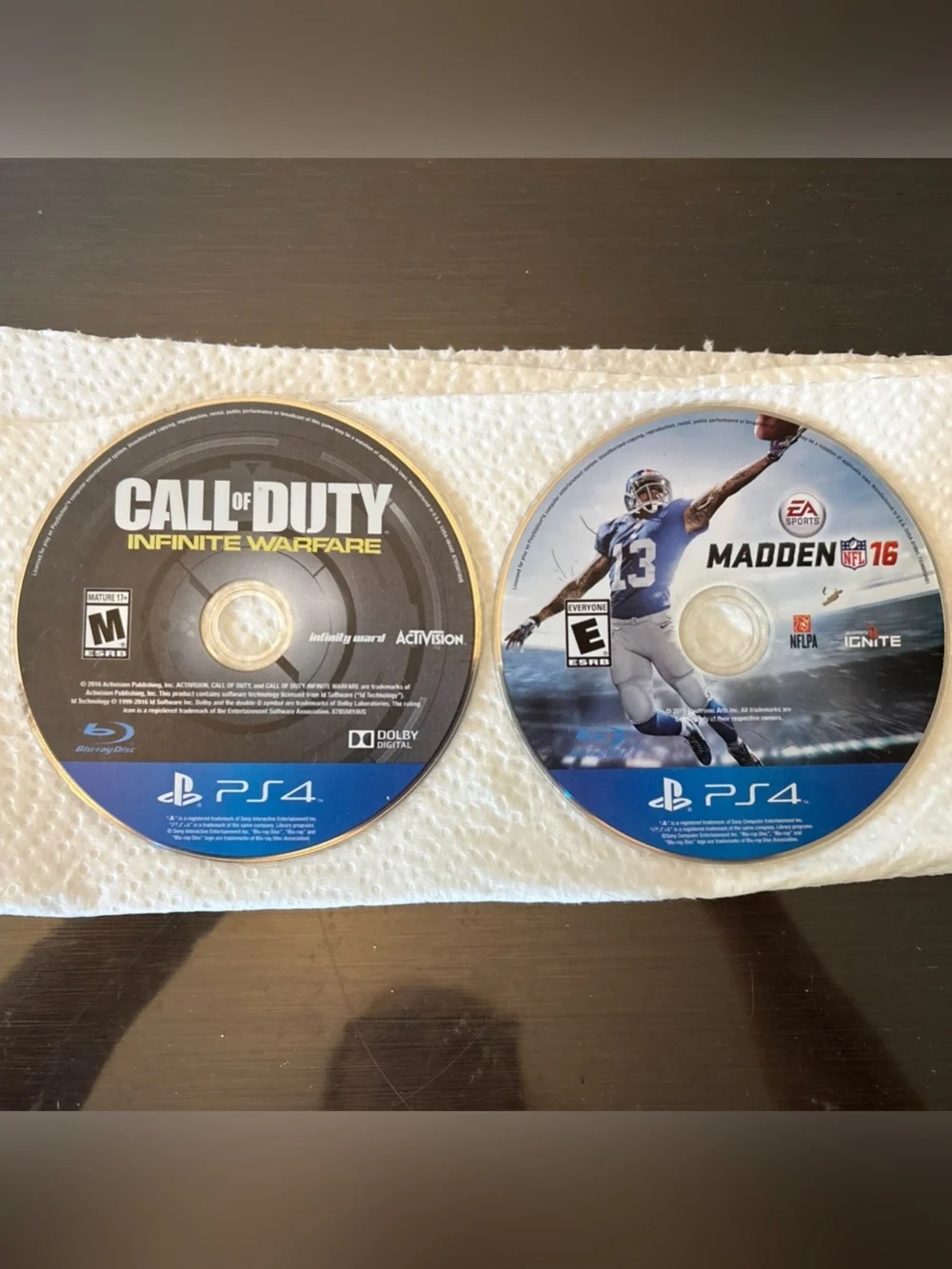 PlayStation 4 Call of Duty: Infinite Warfare and Madden 16
